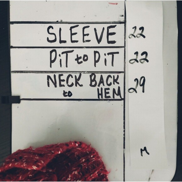 Sweater Women's M Long Sleeve Cowl Cable Red Black Stretchy Knit Soft Athleisure - Picture 7 of 12